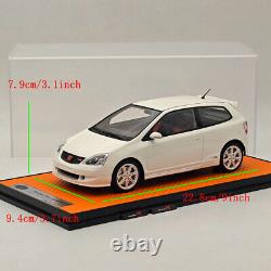 RAM Collectibles 1/18 Honda Civic Ep3 Type R Championship 2004 White RM0015