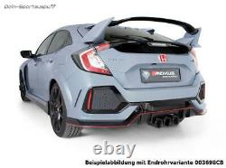 Remus Sportauspuffanlage + Option. Clapet Honda Civic 10 FC FK8 Type-R 3xschräg