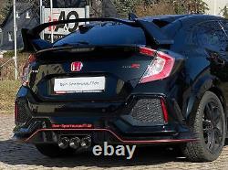 Remus Système d'échappement sport + Option. Clapet Honda Civic 10 FC FK8 Type-R