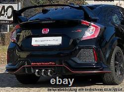 Remus Système d'échappement sport + Option. Clapet Honda Civic 10 FC FK8 Type-R