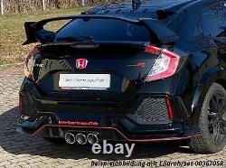 Remus Système d'échappement sport + Option. Clapet Honda Civic 10 FC FK8 Type-R