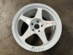 Roue neuve 18x9.5J AOW SPOON Flow Formed 5x120 HONDA CIVIC TYPE R FK8R FL5 BLANC