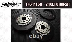 SEIDOYA ensemble de 2 rotors avant OEM, pour Honda Civic type-r FK8 JDM