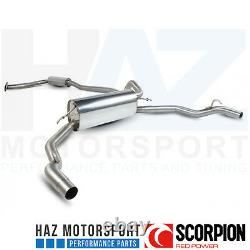 Scorpion Exhaust Resonated Chat Arrière Système Honda Civic Type R FN2 2007-2012