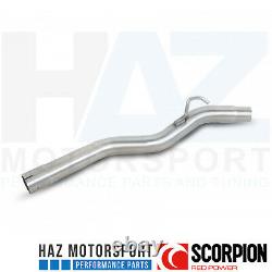 Scorpion Exhaust Resonated Chat Arrière Système Honda Civic Type R FN2 2007-2012