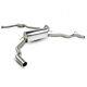 Scorpion exhaust HONDA CIVIC TYPE R FN2 Resonated CAT BACK System SHD011