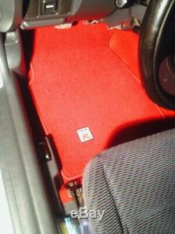 Sol Tapis Rouge Moquette Type-R pour Honda Civic Eg Ek Ej 92-00 LHD 4pcs Set R