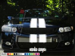 Stripe KIT AUTOCOLLANT GRAPHIQUE Autocollant pour HONDA CIVIC TYPE R 2009 Sport spoiler lip