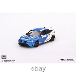 Tsm 430767 Miniature Honda CIVIC Type N. 3 Pasce Car Blue 2023 1/43