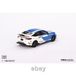 Tsm 430767 Miniature Honda CIVIC Type N. 3 Pasce Car Blue 2023 1/43