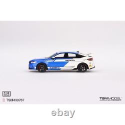 Tsm 430767 Miniature Honda CIVIC Type N. 3 Pasce Car Blue 2023 1/43