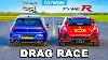 Vw Golf R V CIVIC Type R Drag Race