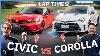 Which Is The Better Hot Hatch The Honda CIVIC Type R Vs Toyota Corolla Gr Drive Com Au